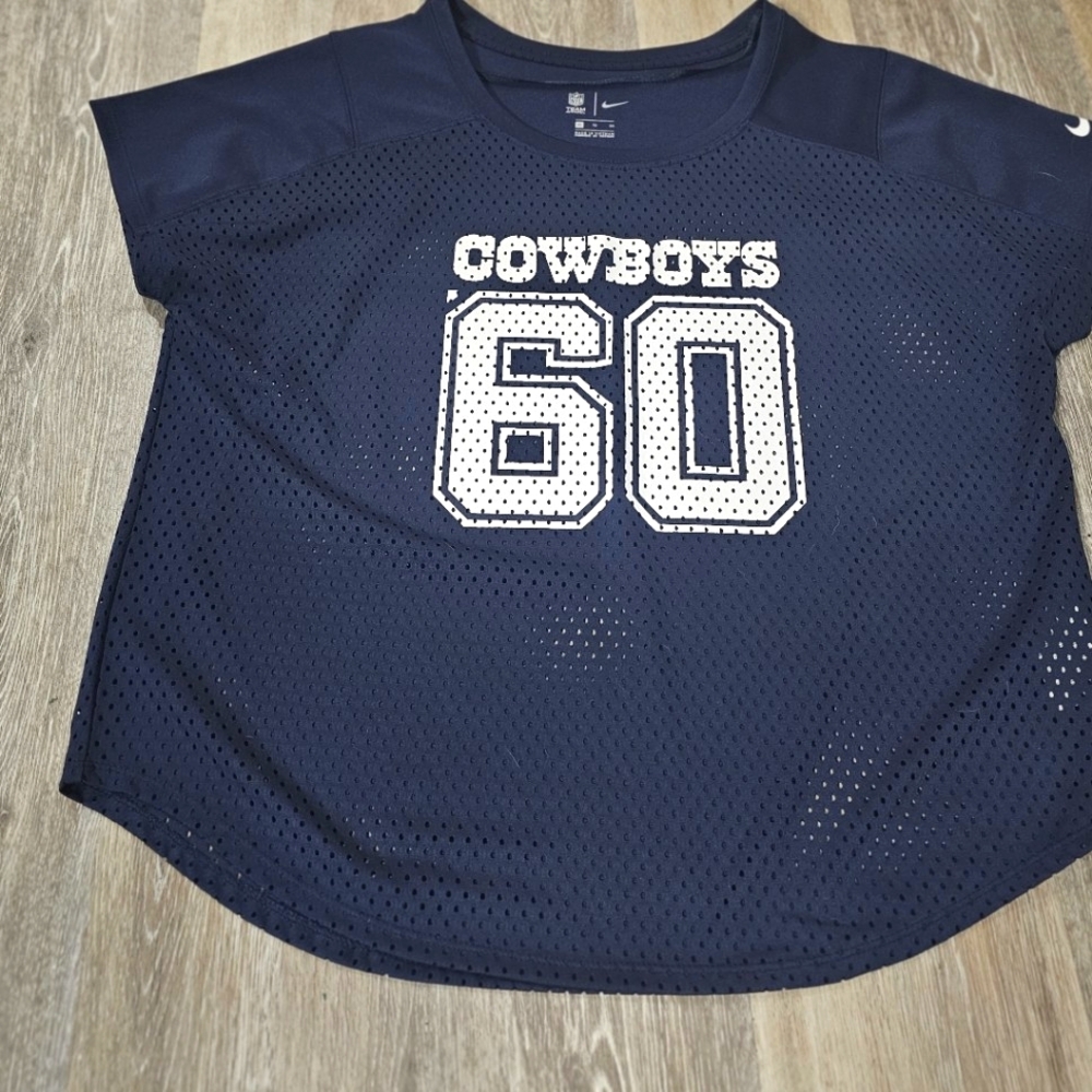 Dallas Cowboys Womens Mesh Oversized Jersey never worn - XL